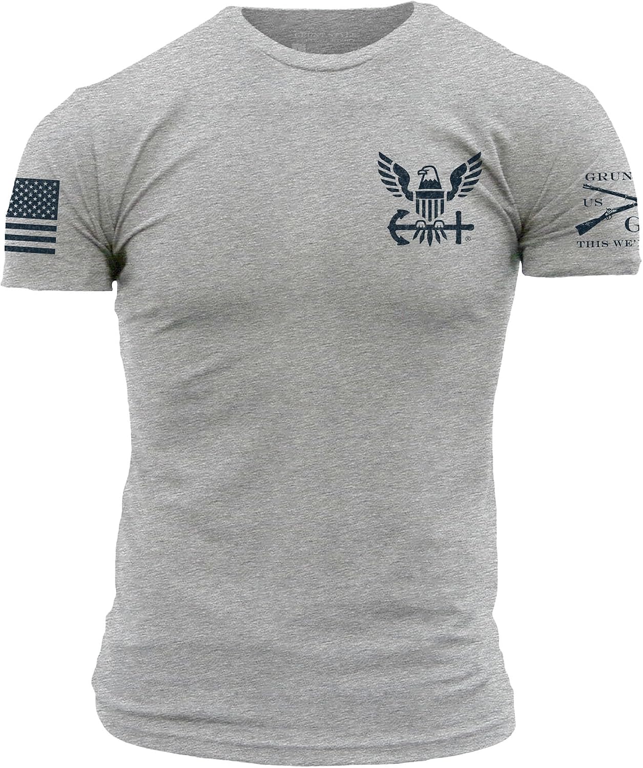 Grunt Style USN - Nautical Traveler Men's T-Shirt