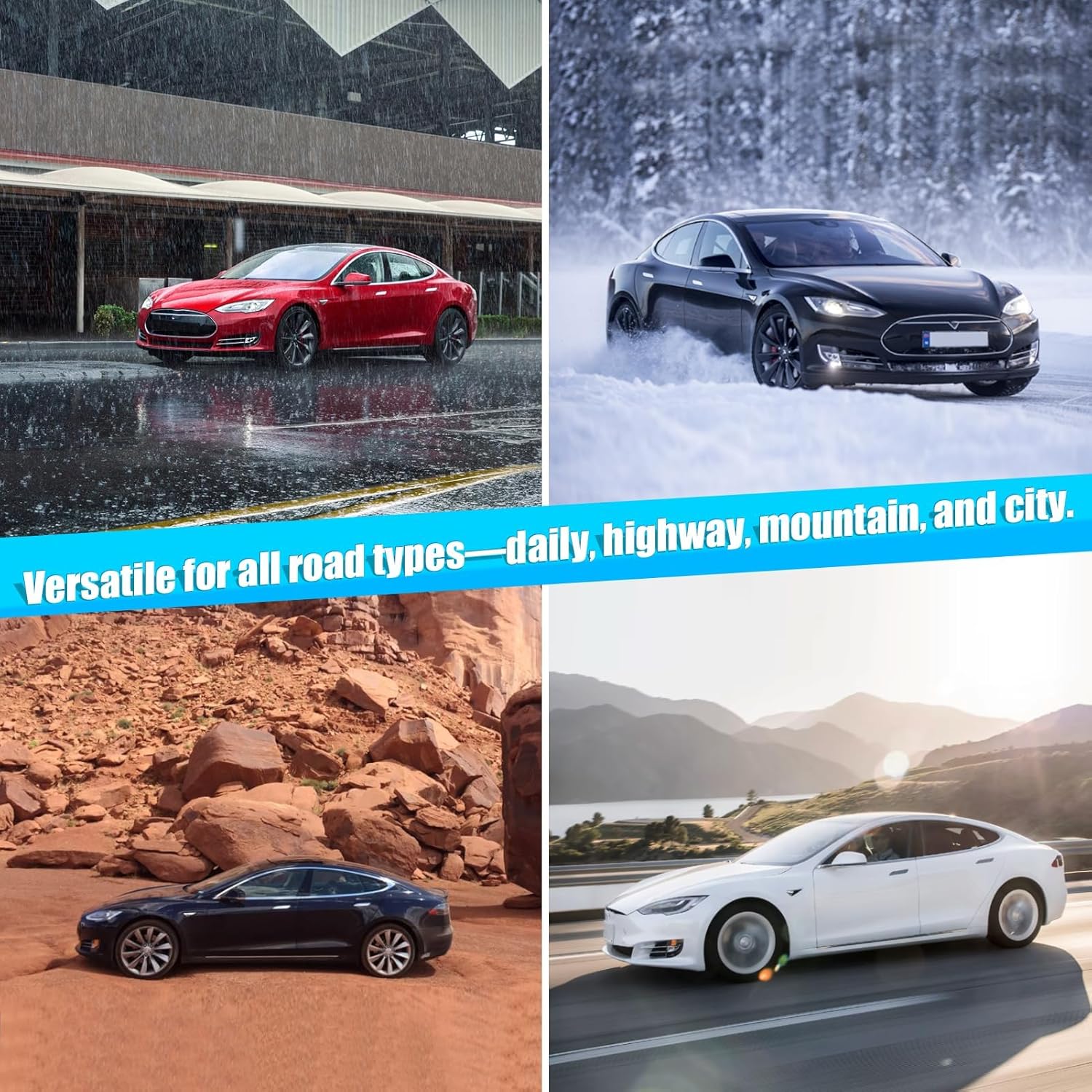 Jaronx Compatible with Tesla Front Lower Control Arm Model 3 2018-2023 Model Y 2020-2023, Left Driver & Right Passenger Side Suspension Control Arm with Ball Joint for Tesla 104435400A 104435600C