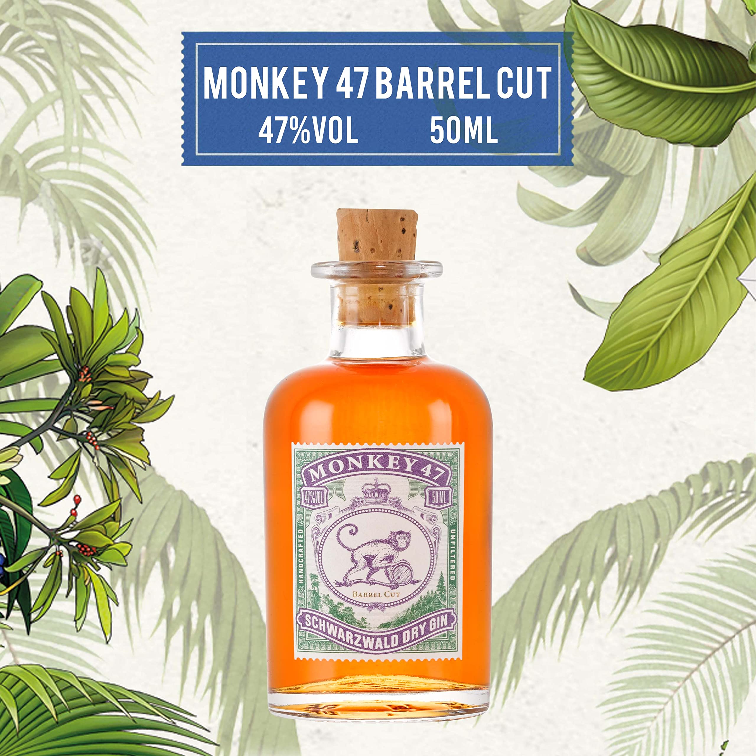 Monkey 47 Pack Miniaturas Ginebra - 3 x 50 ml