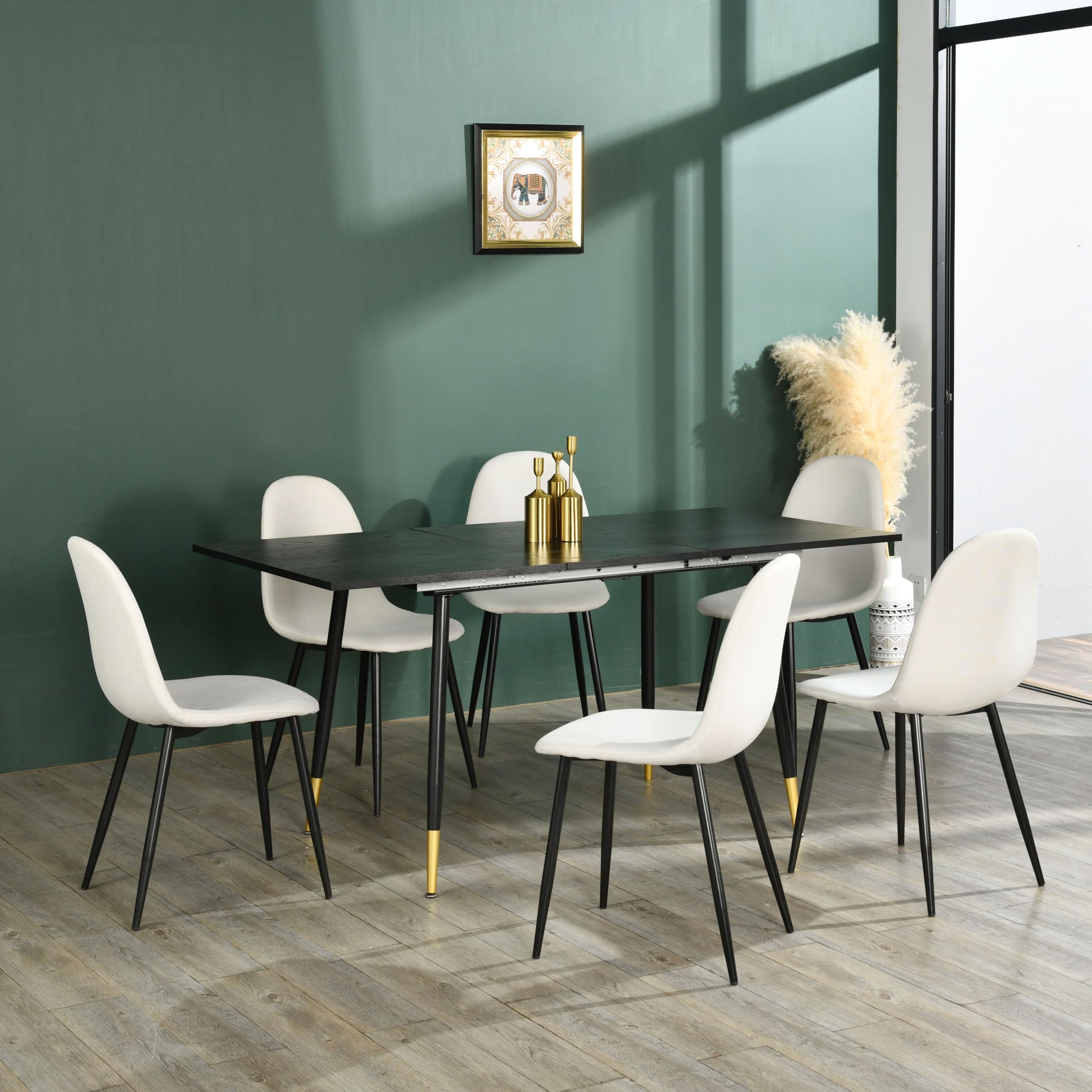 Tavolo Da Cucina Allungabile Set Tavolo Allungabile Effetto Marmo