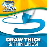 Crayola Super Conseils Set de marqueurs (120ct), Marqueurs lavables à point fin, l'enseignant doit avoir, retour à l'école fournitures pour les enfants & Adultes, fournitures d'art, âges 5+