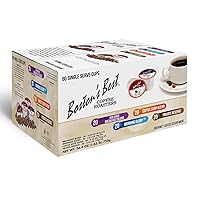 Vista 19 de Boston’s Best - Café gourmet saborizado Jamaican Me Crazy, compatible con la cafetera Keurig, 1 unidad (80 porciones individuales)