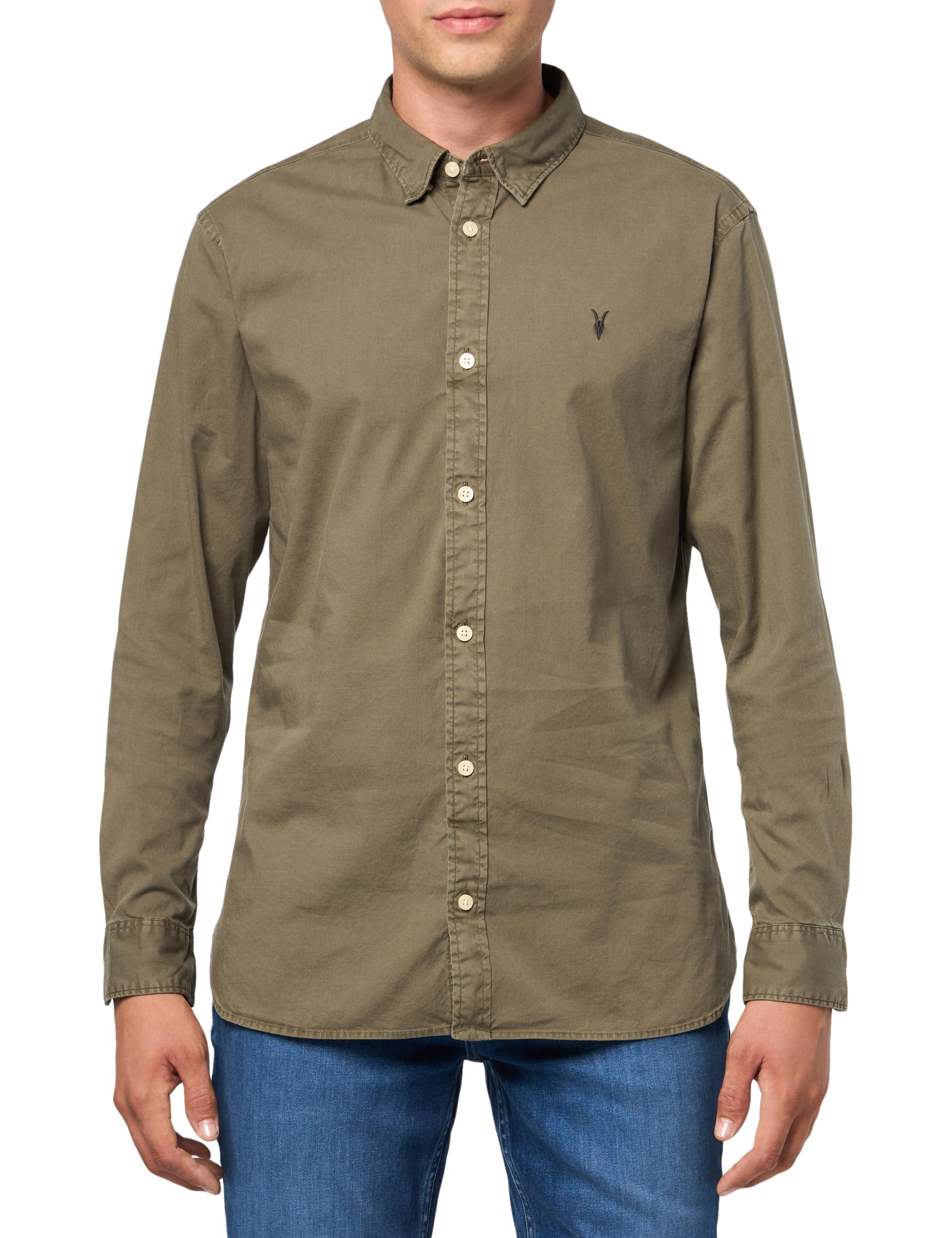 AllSaints Men's Hawthorne Long Sleeve Shirt