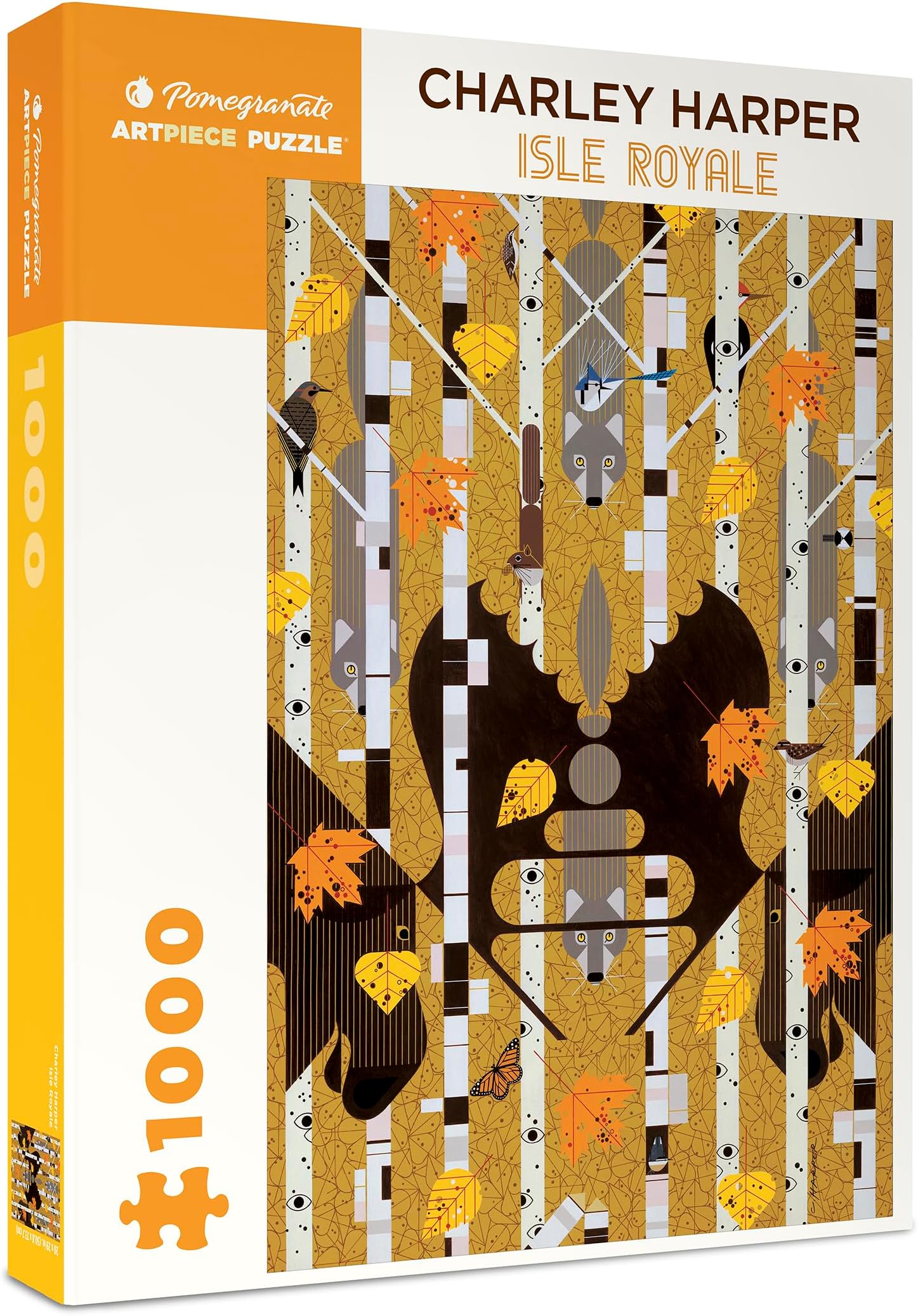 Charley Harper Isle Royale 1000 Piece Jigsaw Puzzle
