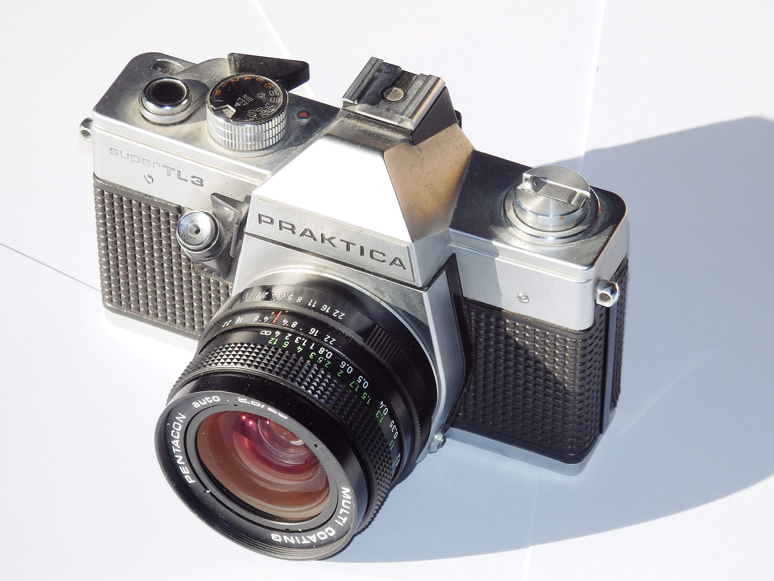 PHOTOTECHNIC BY LLL analogue SLR camera - PRAKTICA super TL3 incl