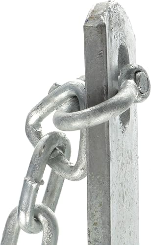 Miniatura 4 de Seachoice - Anclaje de utilidad con vástago de anillo deslizante, acero galvanizado en caliente o recubierto de PVC, varios tamaños