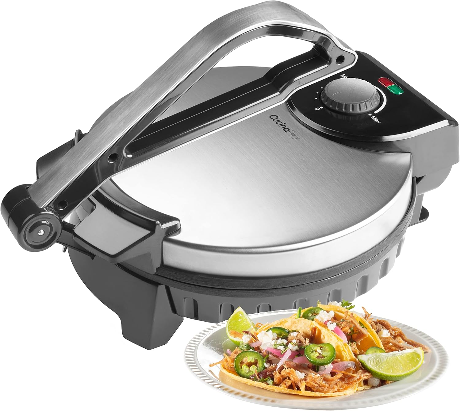 cucinapro 1443 flatbread and tortilla maker
