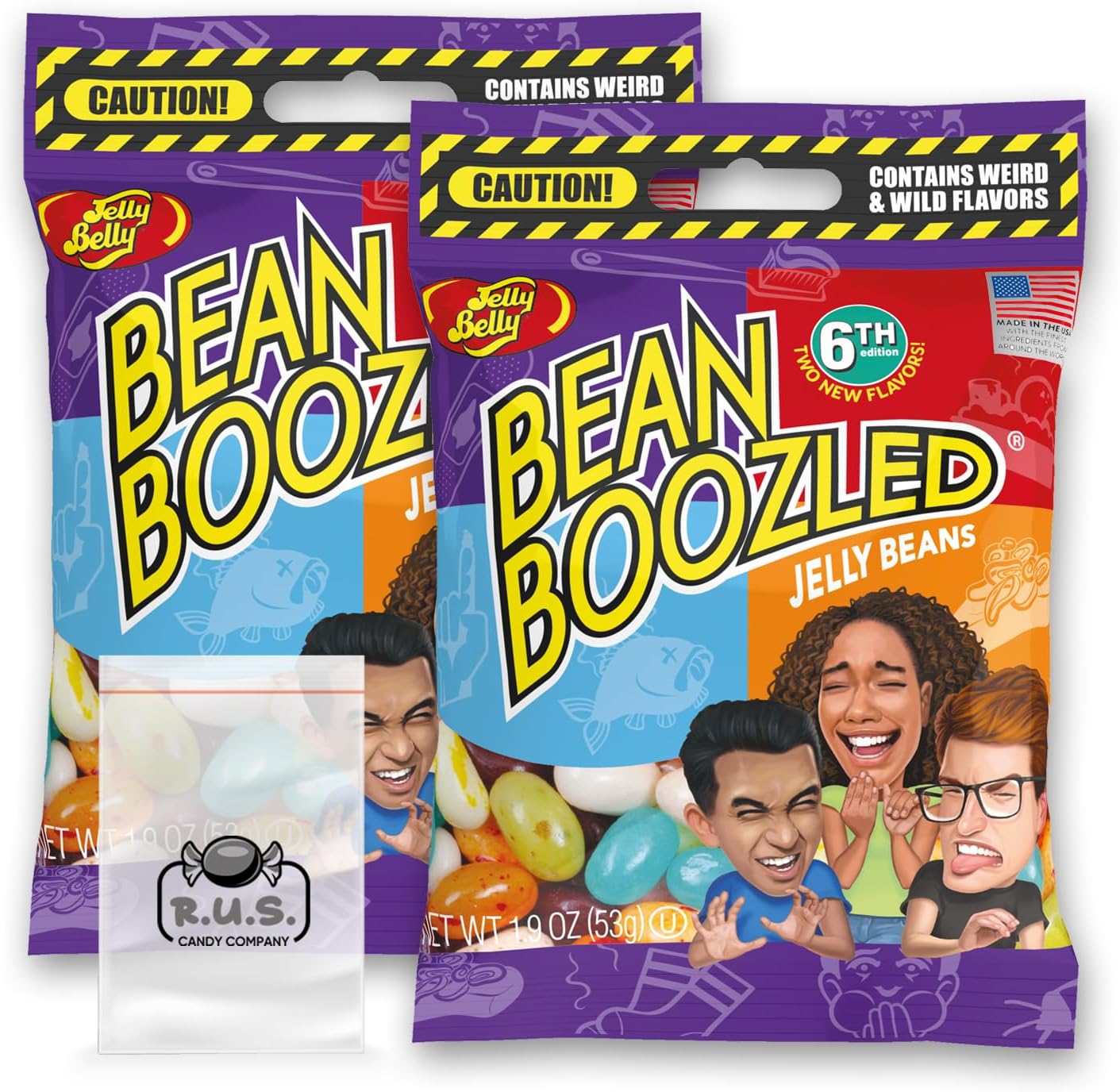 Jelly Belly Bean Boozled Jelly Beans Dispenser Game NEW