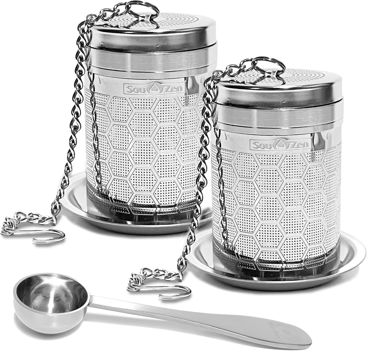 Sou Zen Stainless Tea Scoop & Infuser Set