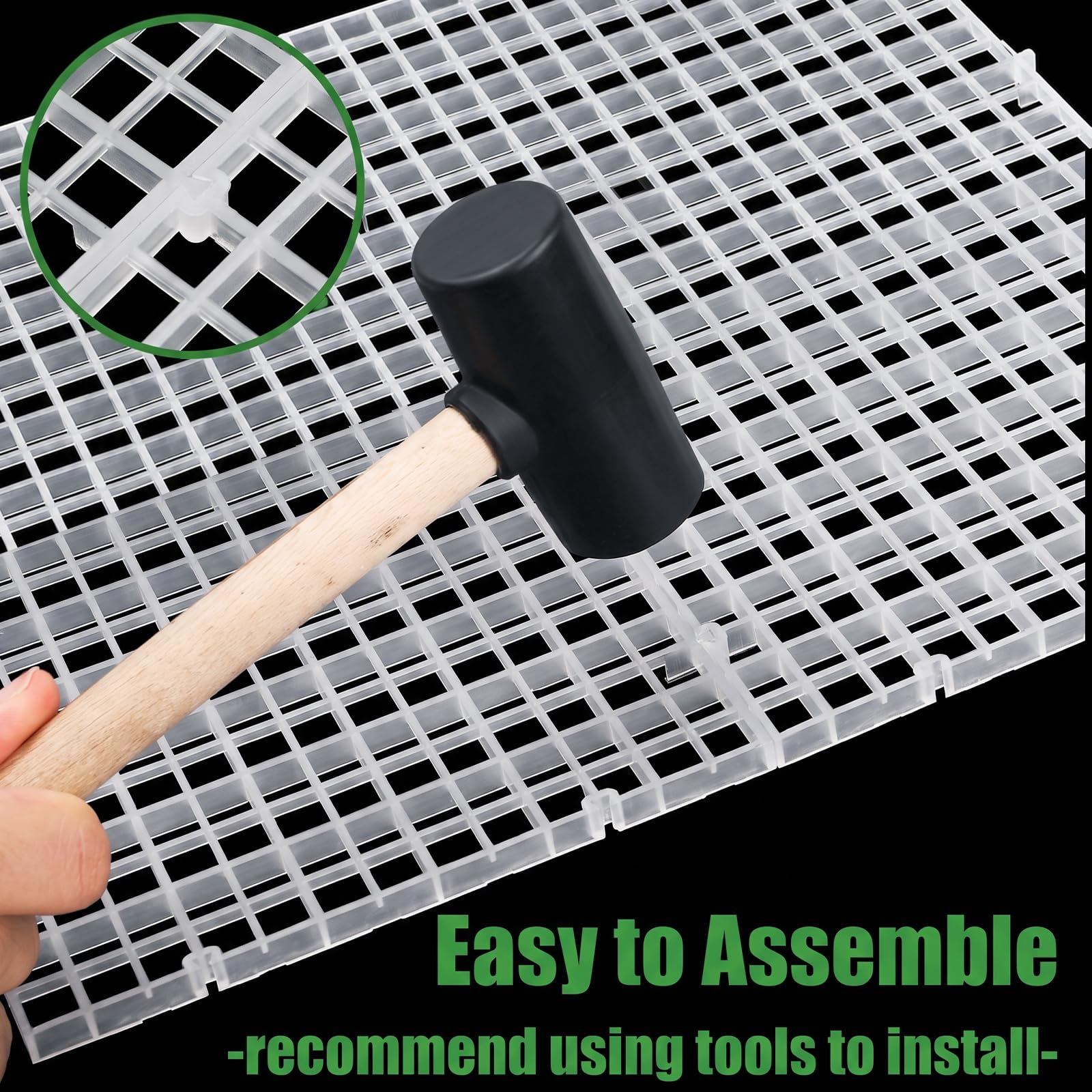 Okllen Lot de 12 couvercles de réservoir en plastique transparent avec clips, couvercle de couvercle d'aquarium, couvercle d'aquarium, couvercle d'aquarium en acrylique