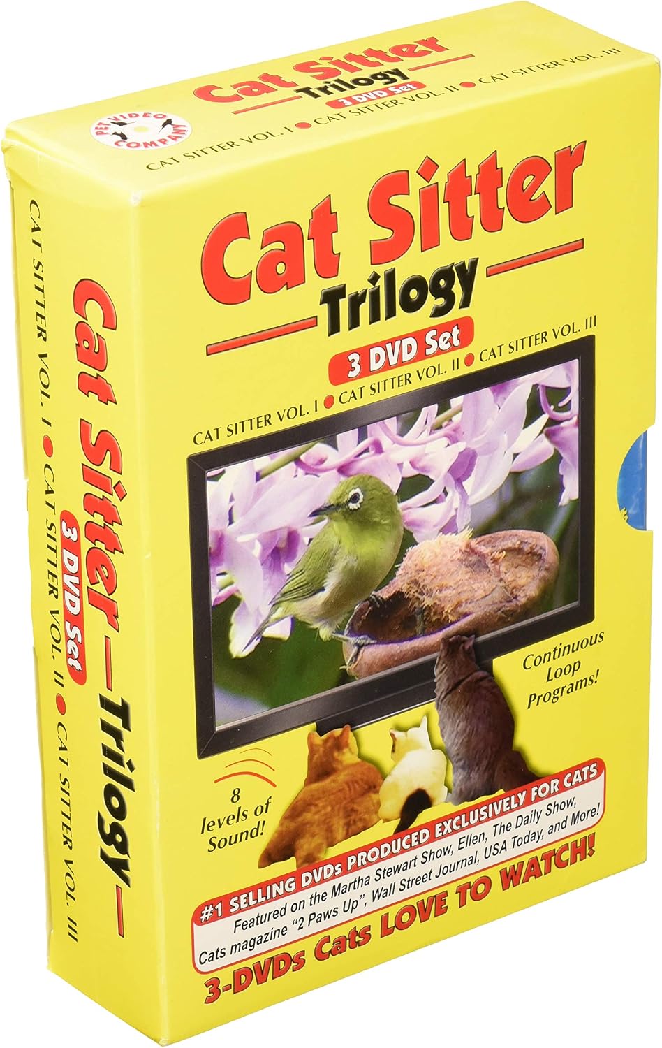 Cat Sitter DVD Trilogy - Vol 1, Vol 2 and Vol 3
