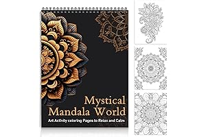 Mystical Mandala World: Your Portal to Calm and Creativity