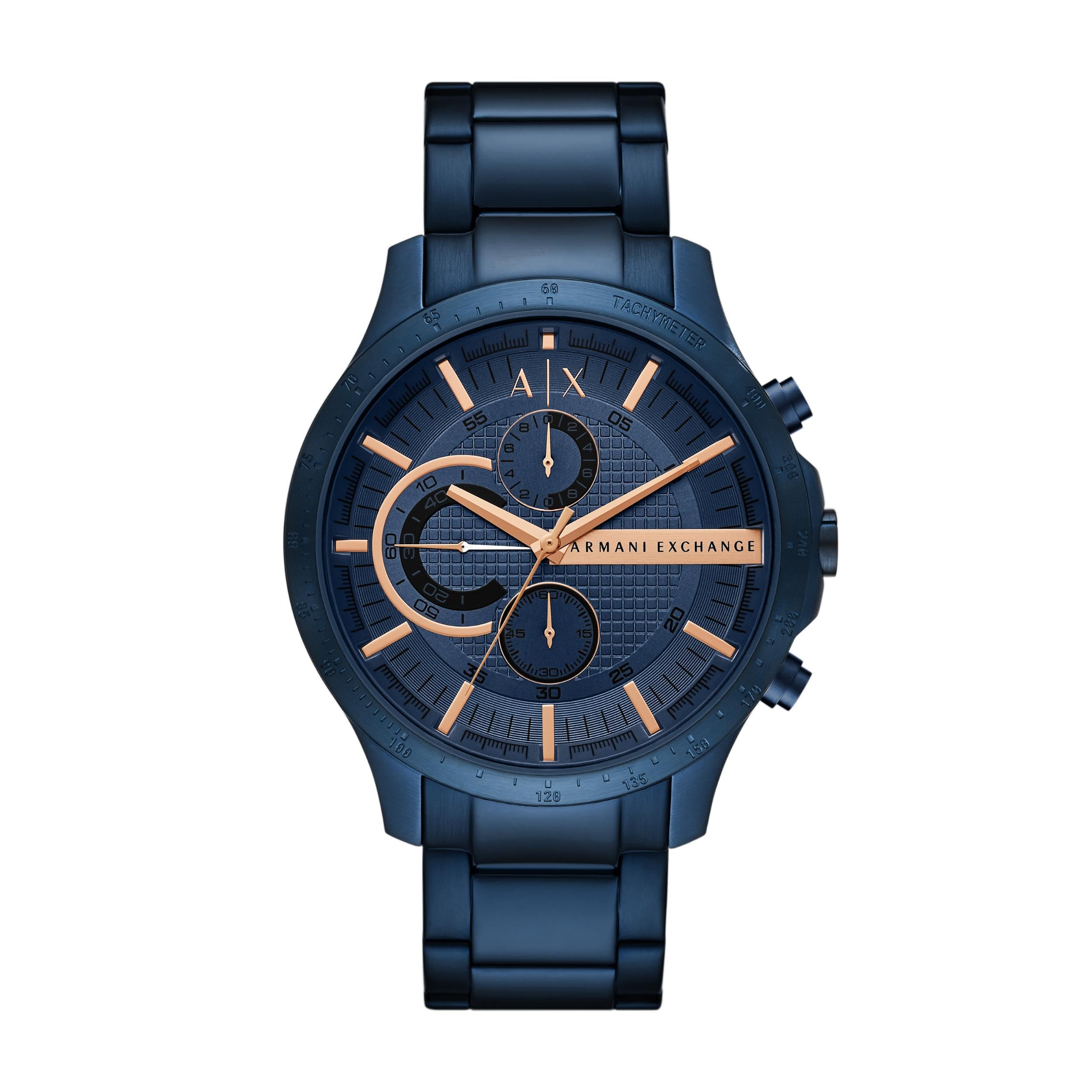 Armani Exchange Analog Blue Dial and Band Men's Stainless Steel Watch-AX2430-picture-25