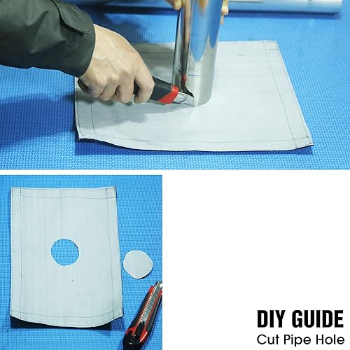 Miniatura 6 de PRESELF Tipi - Tienda de campaña ligera para 3 personas con tubos de combustión ignífugos, tienda de campaña para ventana para equipo familiar,