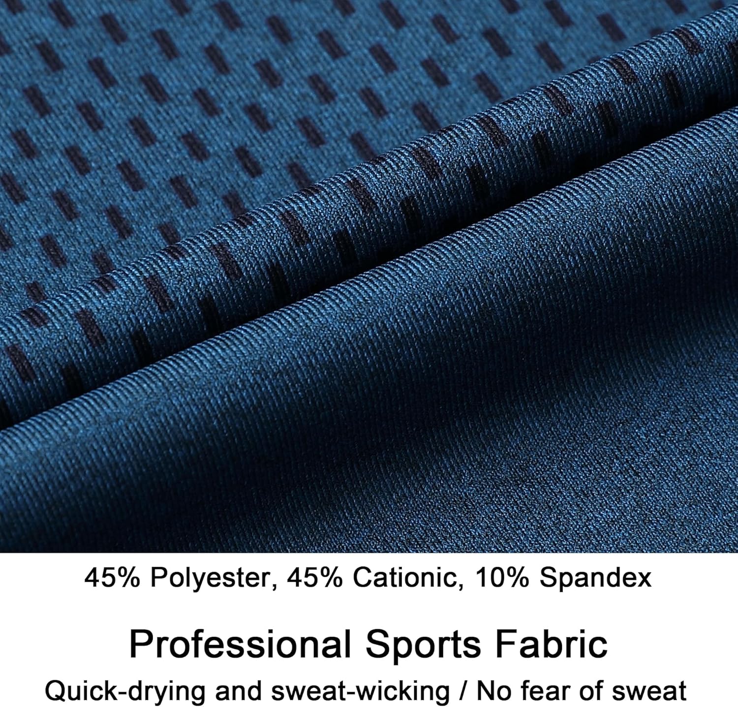 Men's UPF 50 Sun Hoodie Workout Shirt - Moisture Wicking Compression Fit, Lightweight Long Sleeve Running Top - Image 5