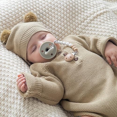 Miniatura 6 de SAMiGO Clips para chupetes para bebés y niños, sujetadores de chupete de silicona Paci Binky Clips - Paquete de 2