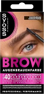 Syoss Eyebrow Kit 4-1 Dark Brown, 17 ml, Pack of 1 (1 x 17 ml) 4-1 dark brown 1 pc.…