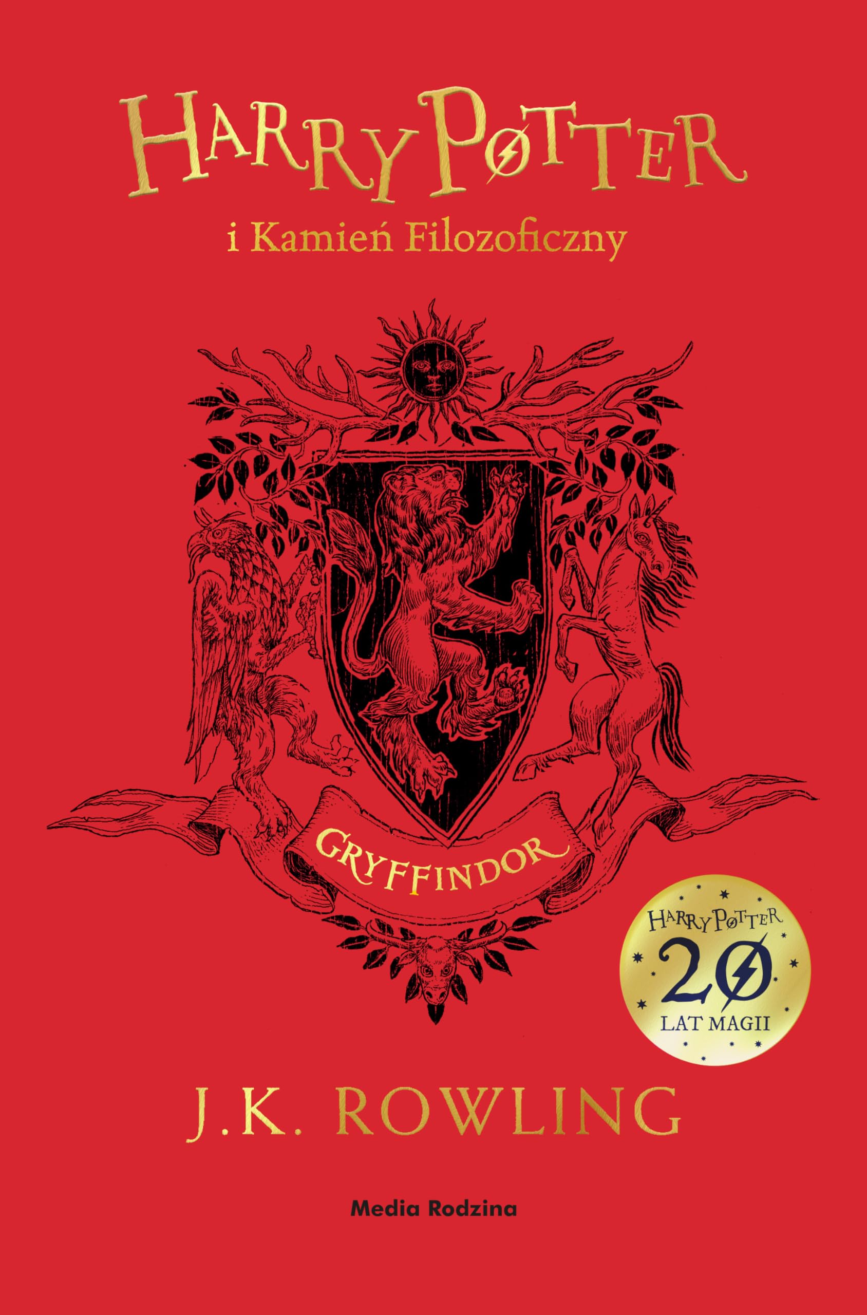 HARRY POTTER I KAMIEŃ FILOZOFICZNY GRYFFINDOR