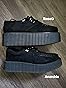 Oxford Shoes For Women RoseG Women's Platform Creepers - Handmade Suede Lace -Up Punk Shoes (2" Platform) Creepers Shoes Men