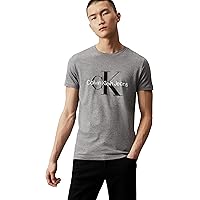 Calvin Klein Uomo T-Shirt Maniche Corte Core Monologo Slim Fit
