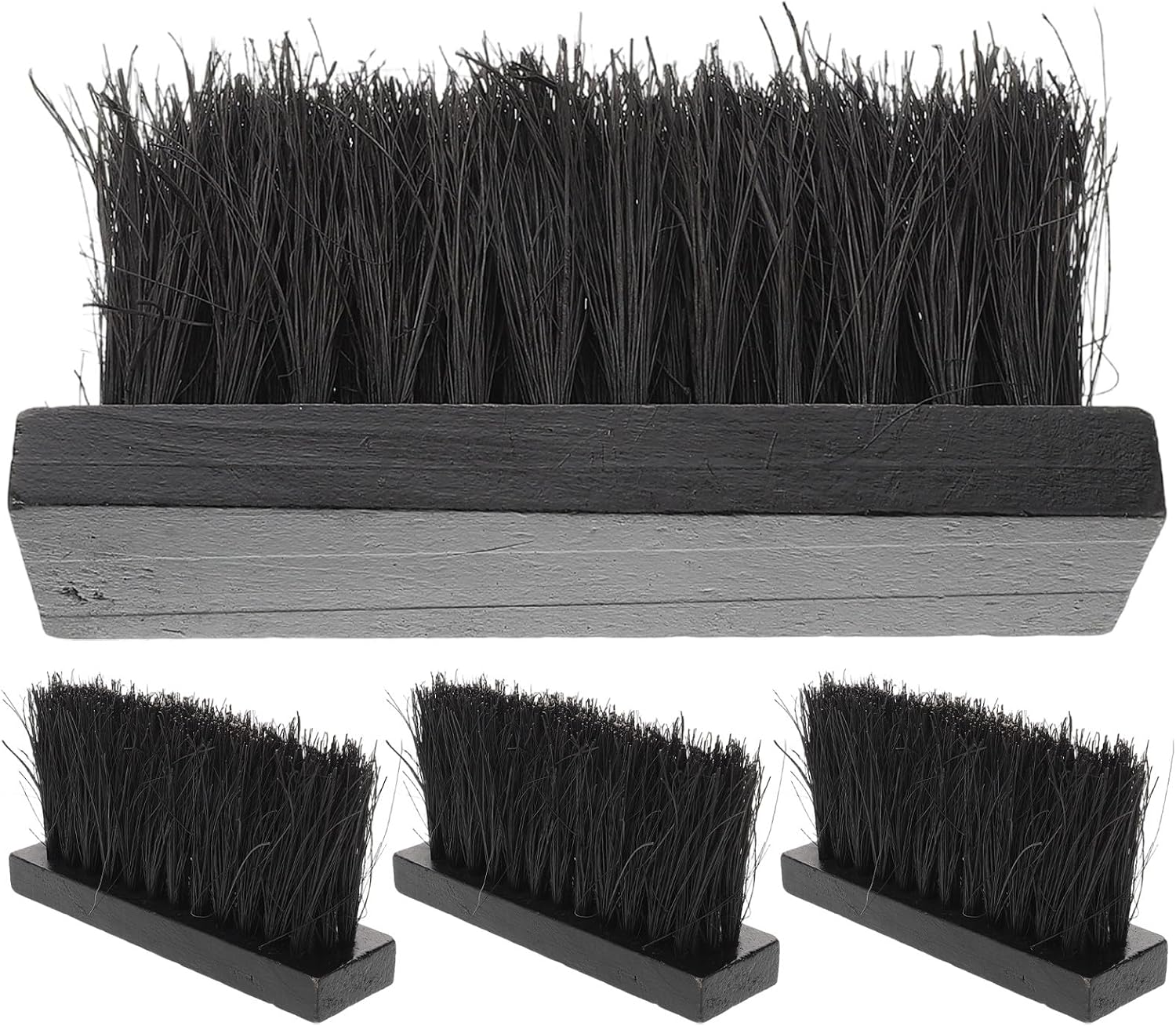 4pcs Fireplace Replacement Brushes for Wood Stove and Fire Pit