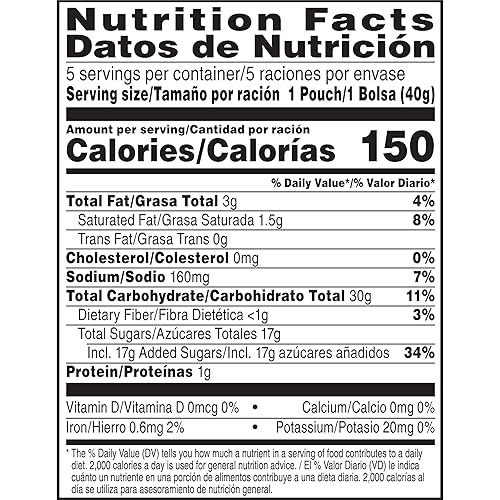 Miniatura 11 de Pop-Tarts Bocaditos de pastelería horneados, aperitivos para niños, almuerzo escolar, fresa esmerilada, caja de 7 onzas (5 bolsas)