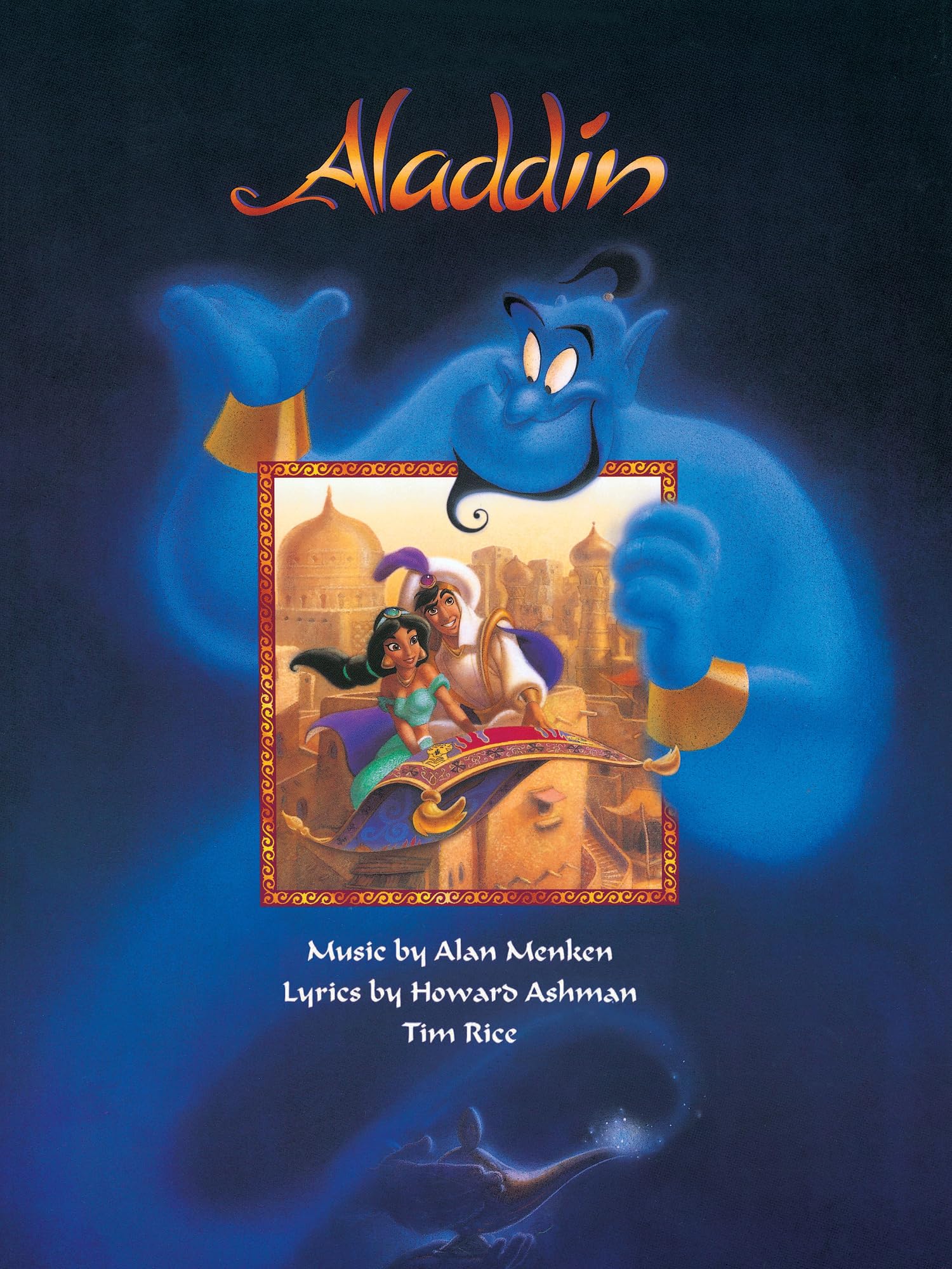 Aladdin piano, voix, guitare: Vocal Selections - from the Motion Picture Soundtrack