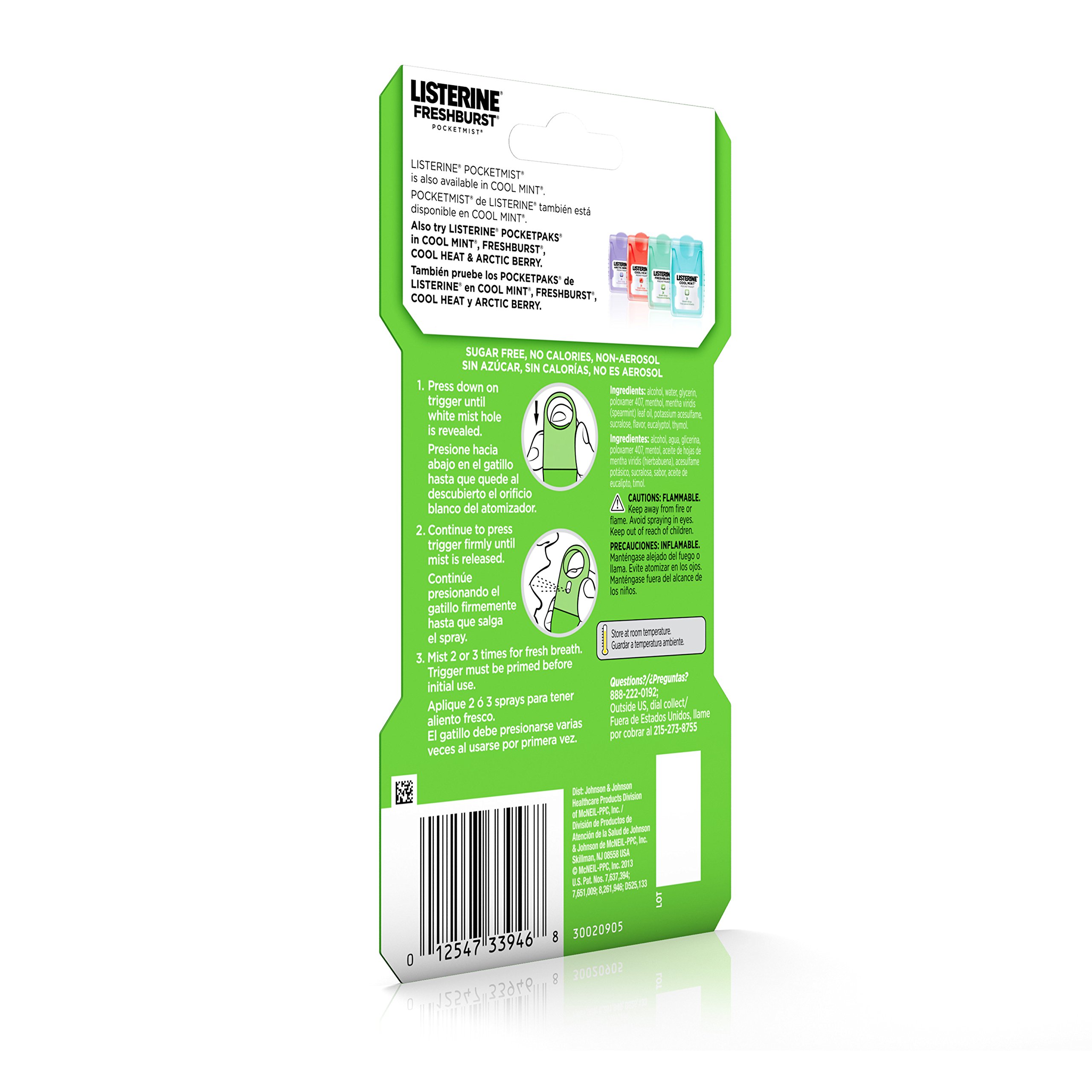 Listerine Freshburst Ağız Bakım Spreyi 7.7ML