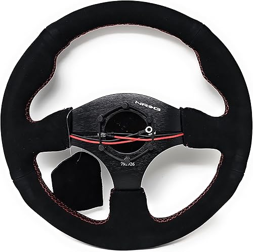 Miniatura 3 de New NRG Innovations - Volante de la serie reforzada RST-007S + ambientador de laboratorio de rendimiento estadounidense