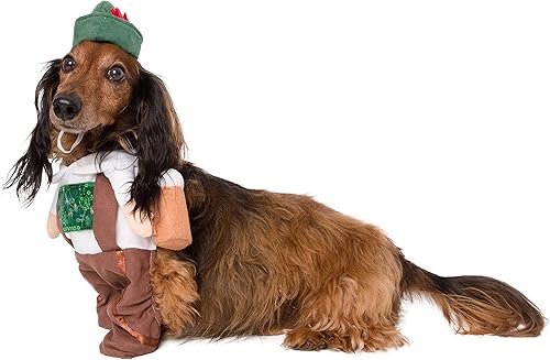 Miniatura 6 de Pet Krewe - Disfraz de perro y gato alemán Oktoberfest, disfraz de perro de Halloween Barktoberfest, perfecto para Halloween, Navidad, fiestas,