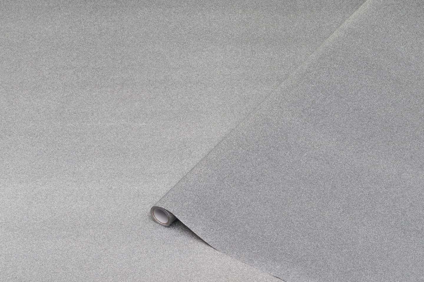D-C-Fix 2M X 67.5Cm Grey Glitter Metallic Adhesive Sticky Back Plastic Vinyl Film Dcfix from B&Q
