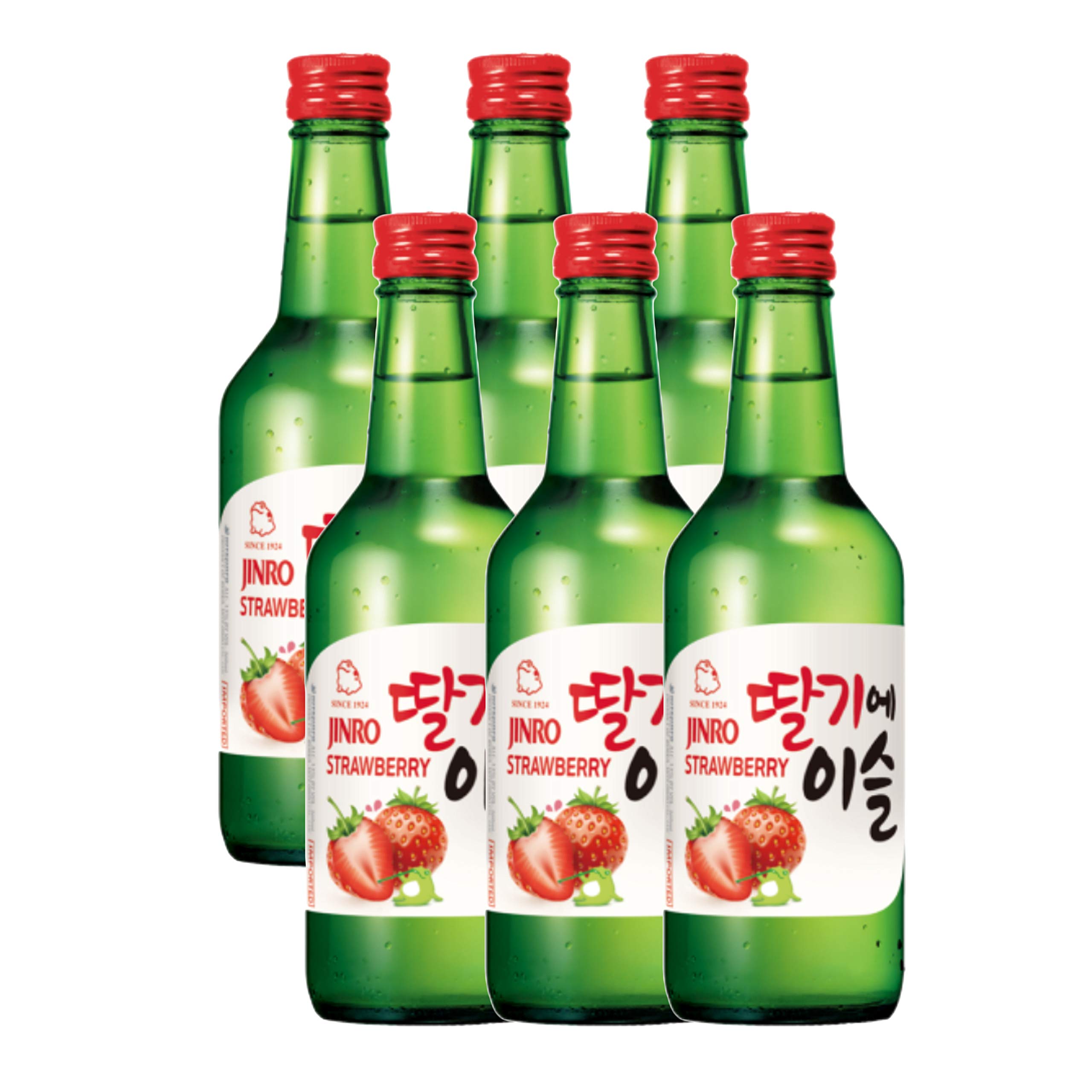 Jinro Soju Selection - Erdbeergeschmack 6er Set