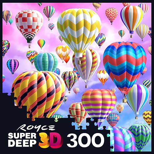 Miniatura 4 de Super Deep 3D - Rompecabezas de 300 piezas - Globo mágico