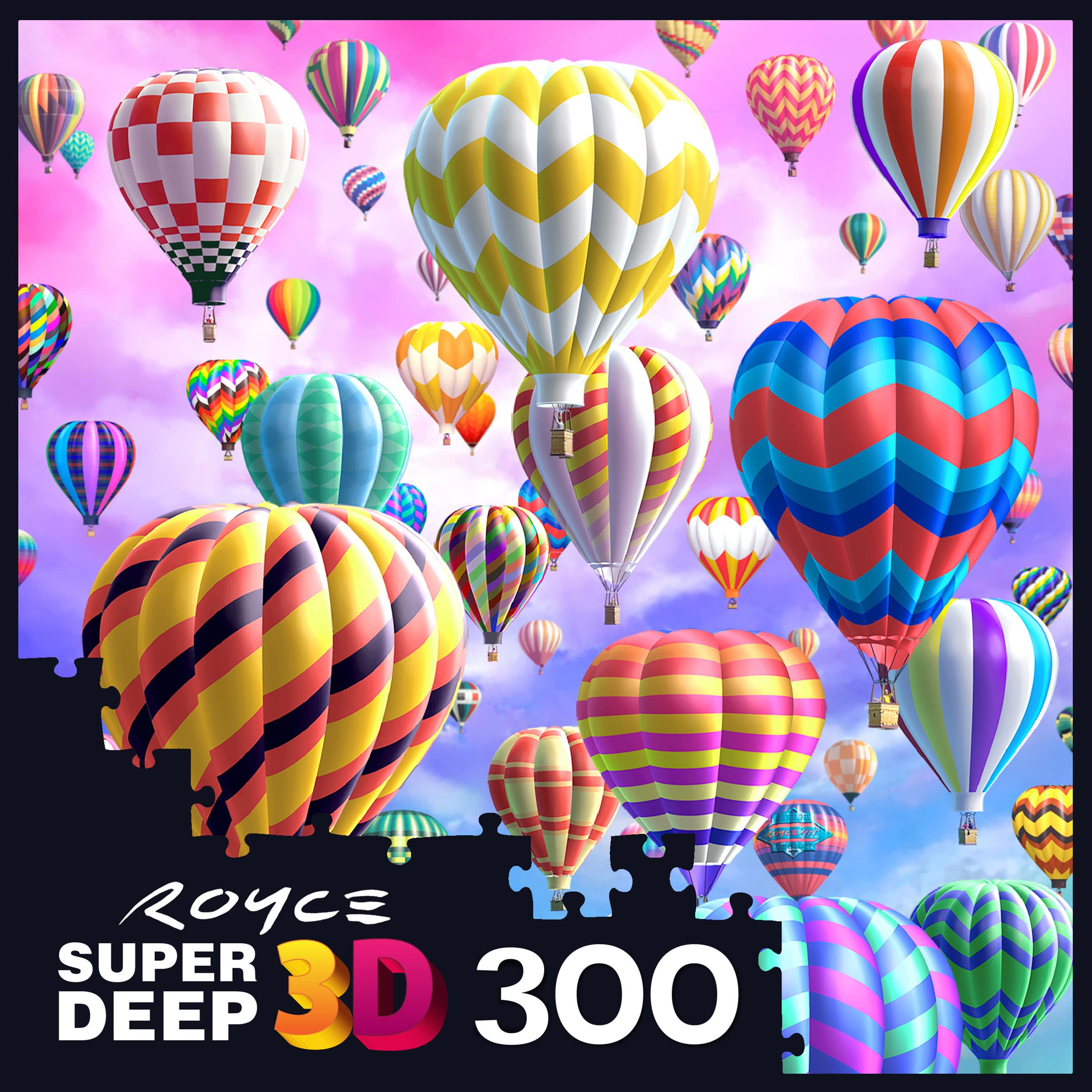 Amazon.com: RoseArt - Super Deep 3D Hot Air Balloon Magic 300