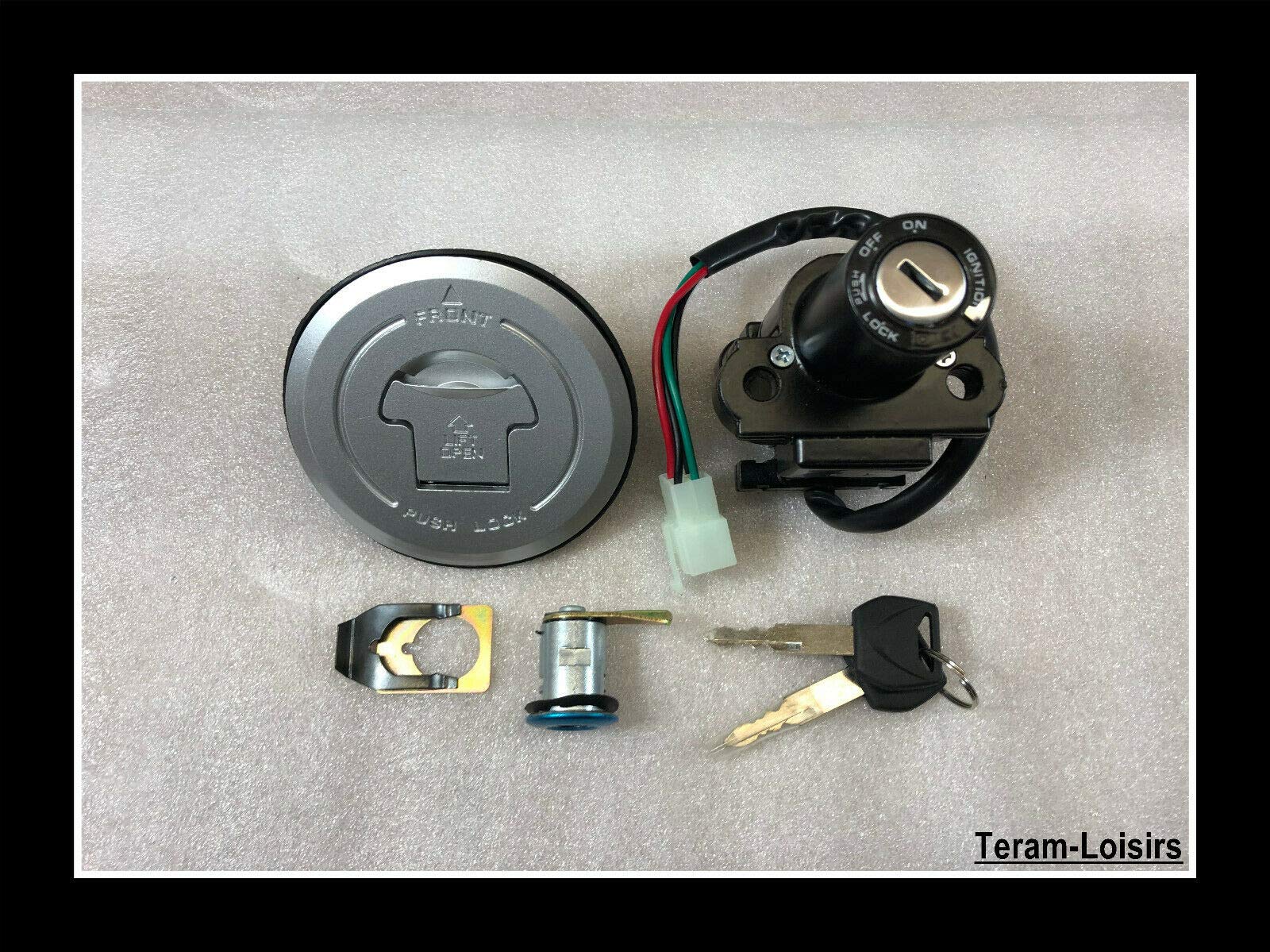 Teram Leisure Neiman Contactor Key Lock for Honda CBR 250 from 2011 to 2013 - CBF 600 Hornet 2003 to 2006 - CB 500 F from 2013 and 2014