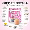 Creatina para Mujeres | Creatina Monohidratada + BCAA en Polvo Myo-Inositol Colágeno Biotina Ácido Hialurónico Folato L Glutamina Vitamina D3 Hierro Zinc D-Chiro-Maca Digestión Shelf Builder por Clean Nutra 4