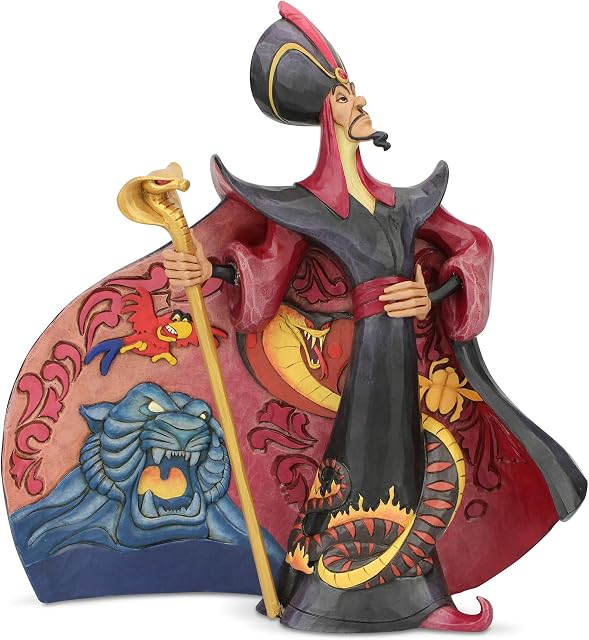 Disney Traditions Villainous Viper Jafar Figurine, One Size
