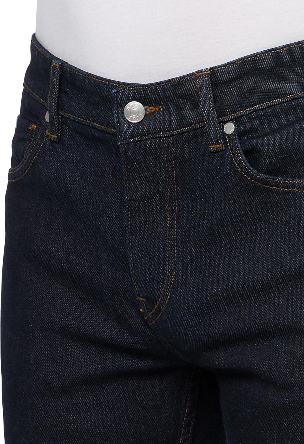 BOSS Mens H-Delaware Slim Fit Denim Jeans - Image 3