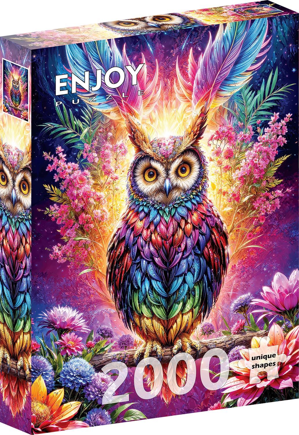 Puzzle 2000 Pièces - Neon Owl