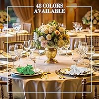 Vista 42 de Ultimate Textile -1 docena - Reversible Shantung Satin - Majestic - Servilletas de tela Majestic de 17 x 17 pulgadas color azul pizarra