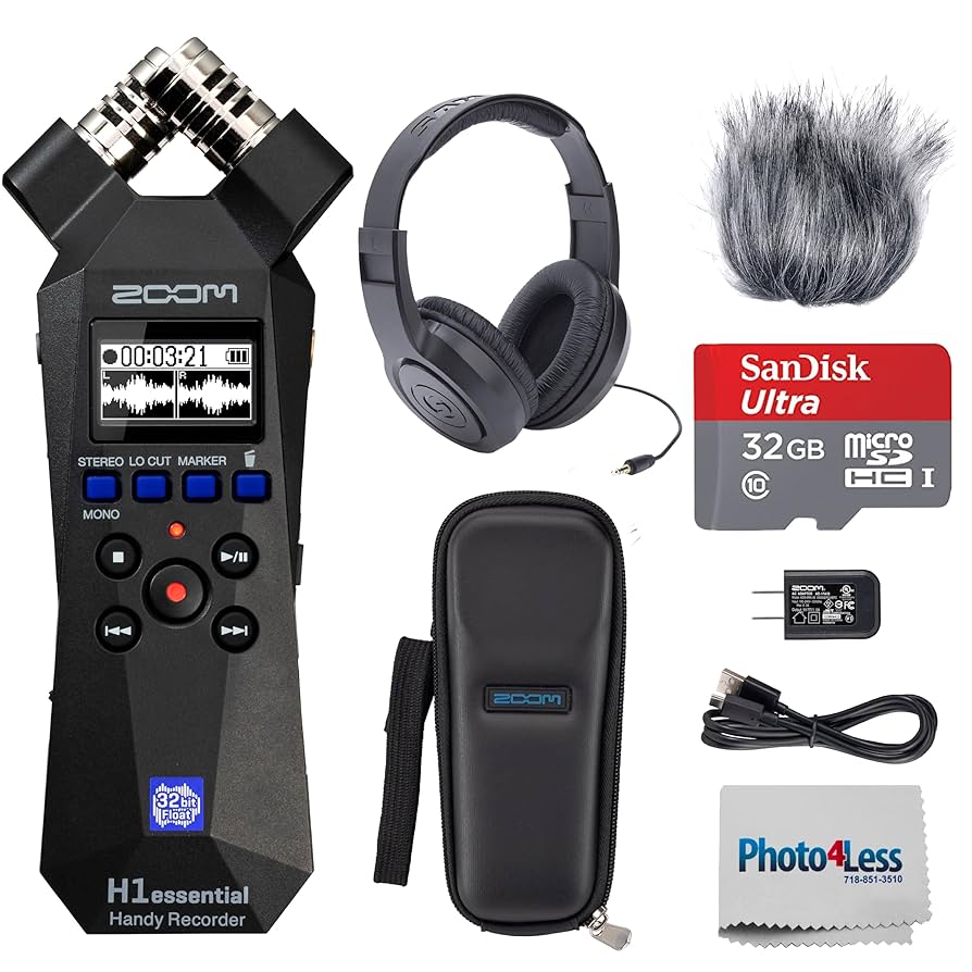 Amazon.co.jp: Zoom H1essential ステレオレコーダー 32ビット