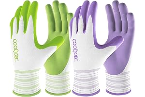 COOLJOB Breathable Gardening Gloves for Women