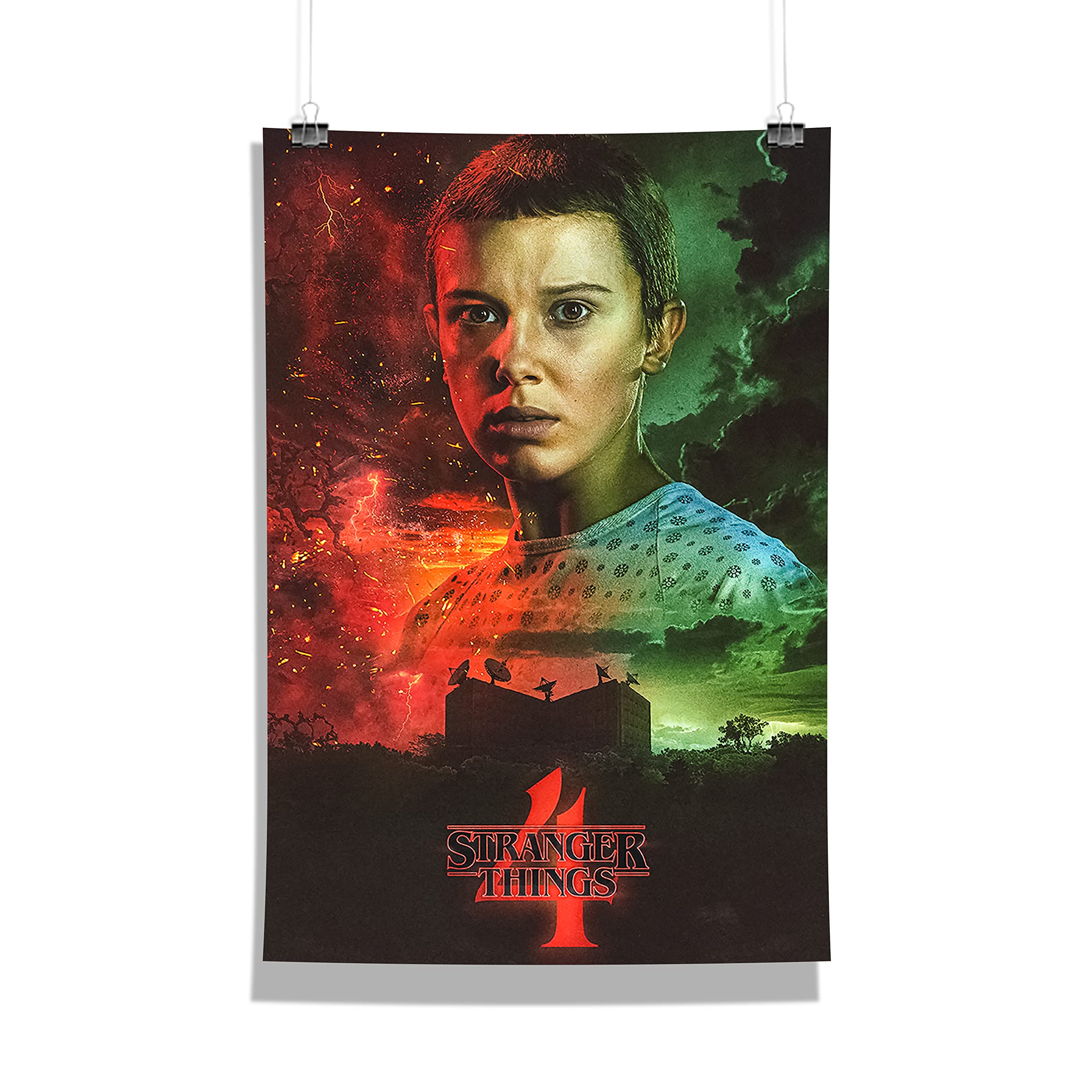 Epic Stuff - Stranger Things - Season 4 Official Design A3 Size Poster (Without Frame) - Best Gift For Stranger Things Fans/Best Artefact To Your Home & Decor