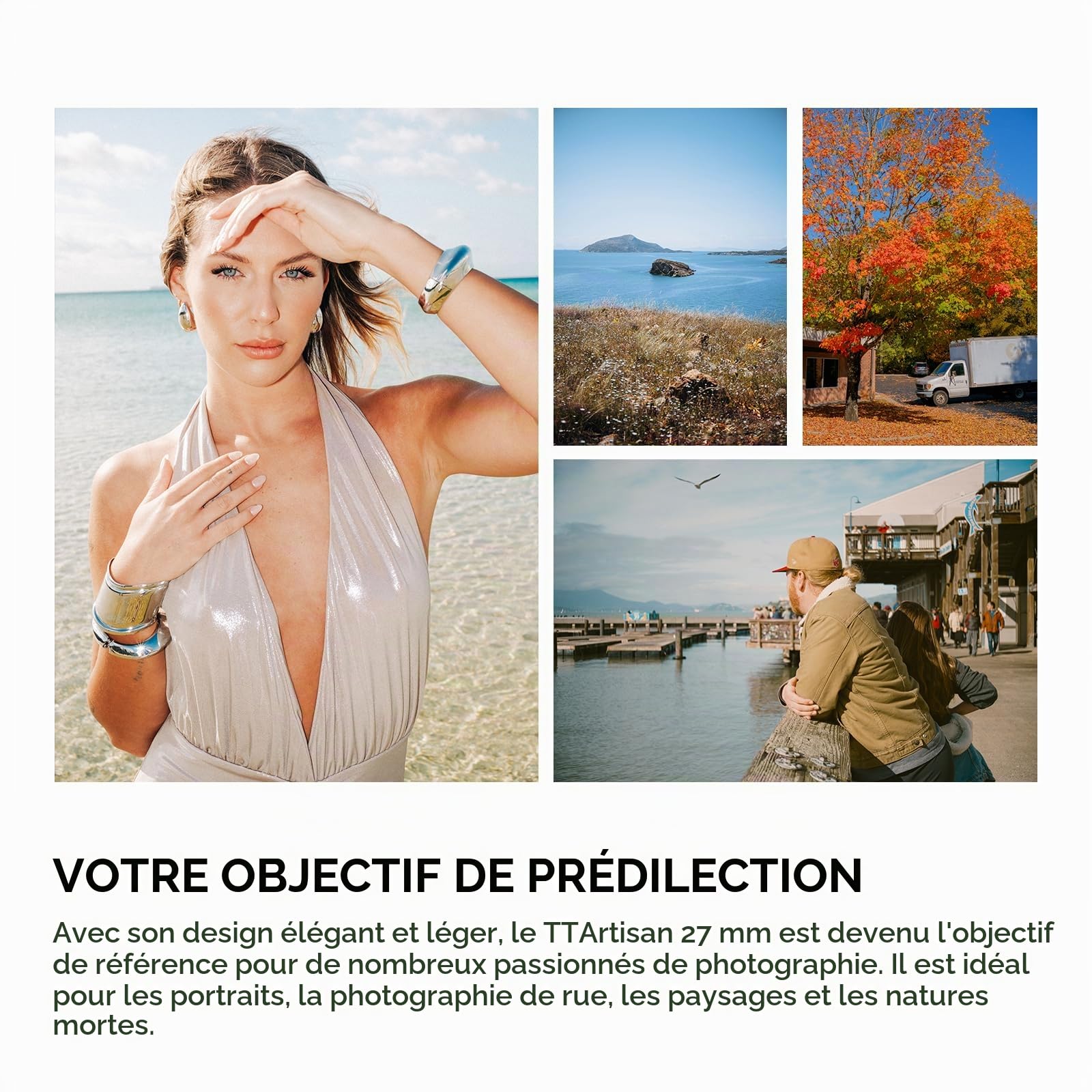 TTArtisan AF 27 mm F2.8 Objectif de mise au point automatique APS-C compatible avec les appareils photo sans miroir Sony E-Mount A5000 A5100 A6000 A6100 A6300 A6400 A6500 A6600 NEX-3 NEX-3N NEX-3R NEX