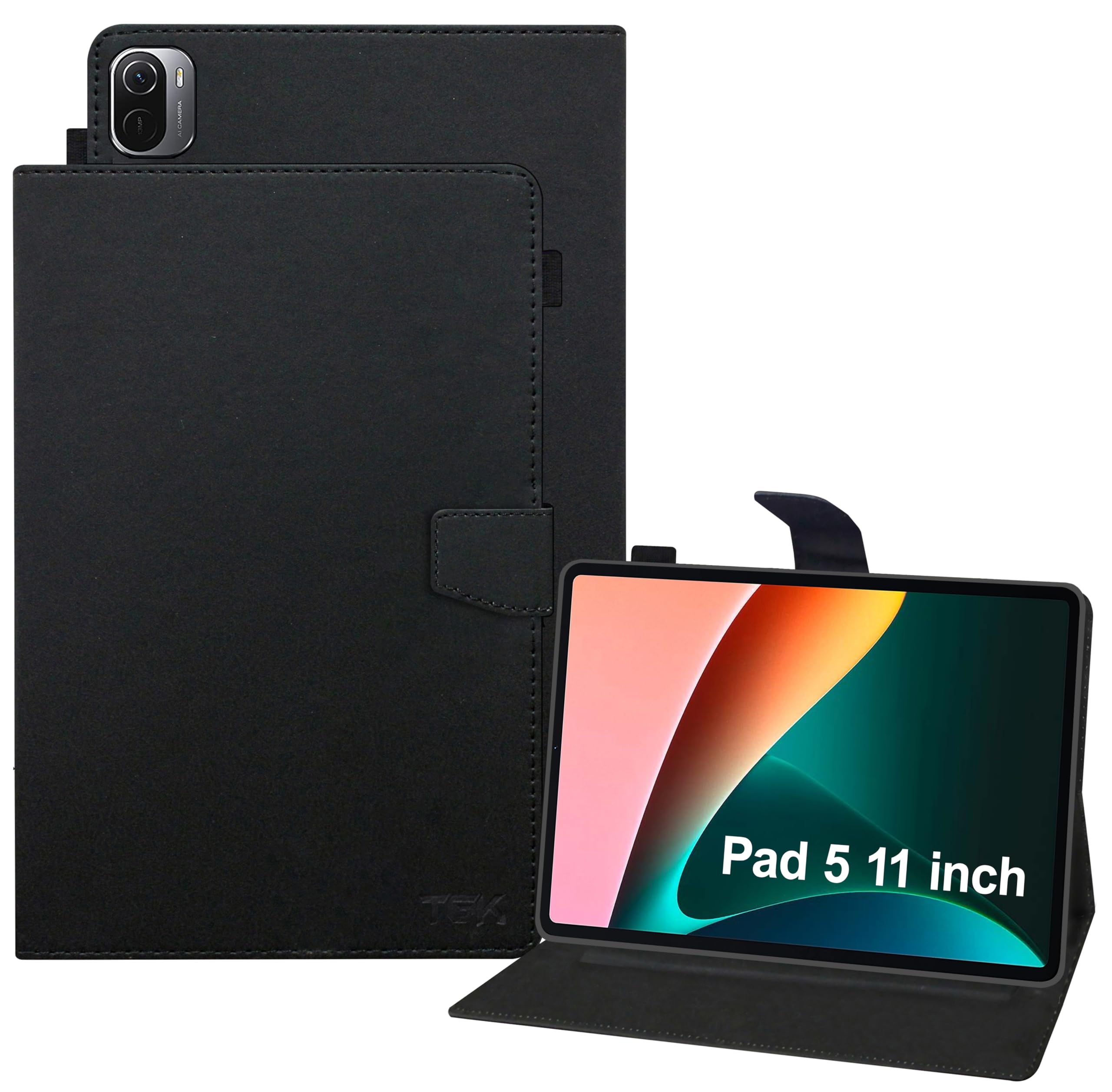 TGK Leather Flip Stand Case Cover for Xiaomi Pad 5 11.0 inch with Stylus Holder, Black (B09ZPGGKS6) Amazon Price History, Amazon Price Tracker