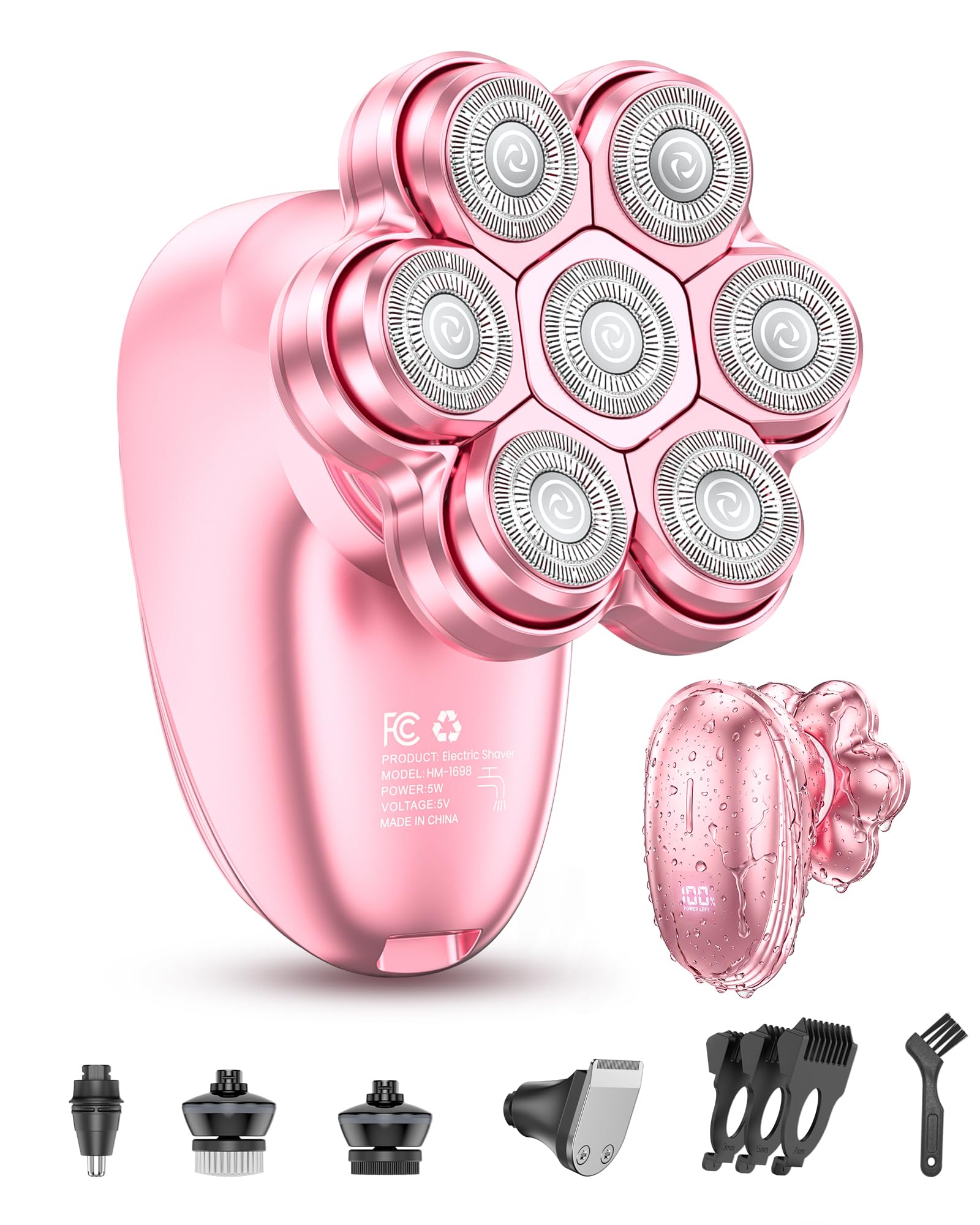 Photo 1 of WEQOEE 5-in-1 Women's Electric Shaver