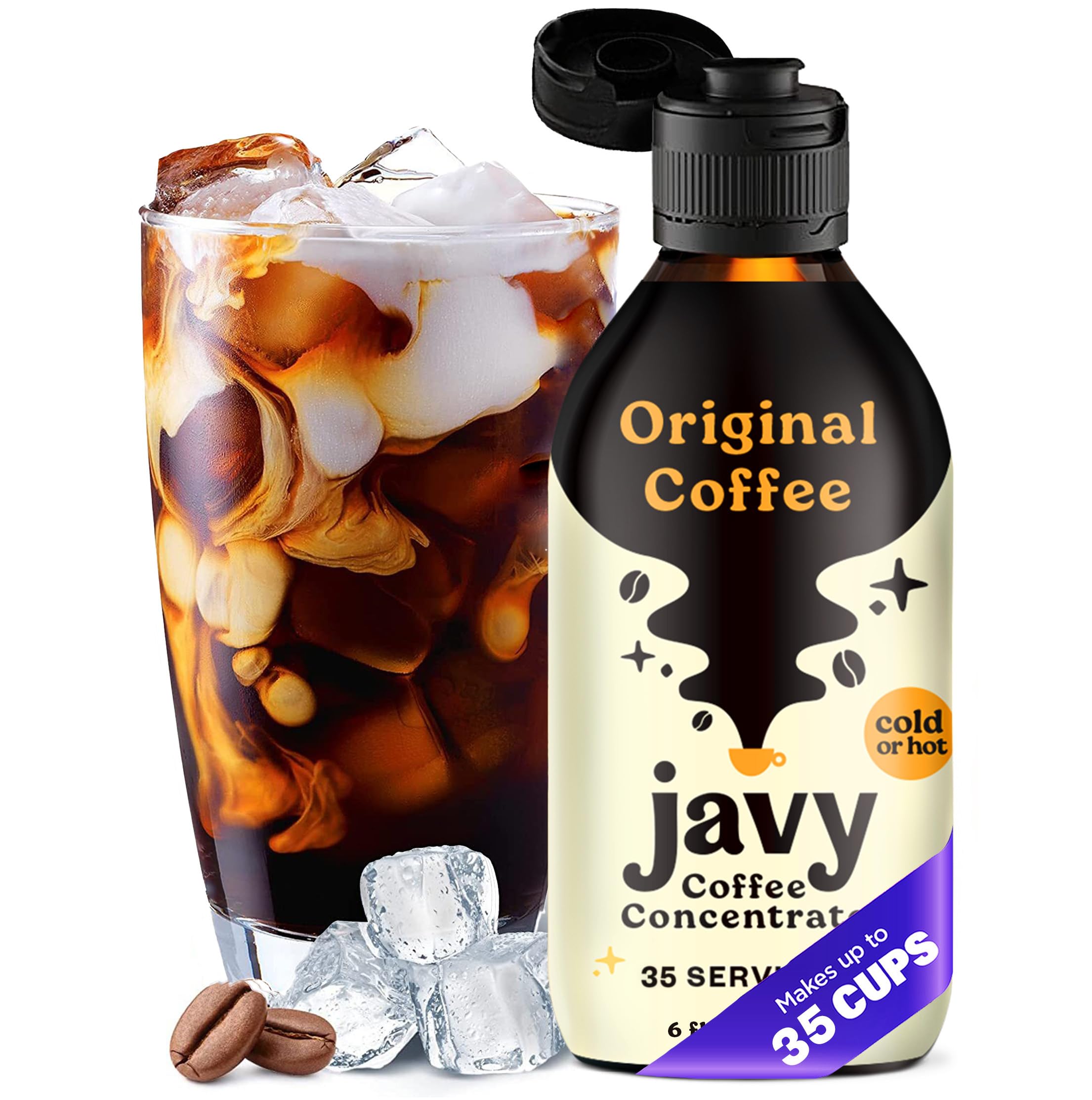 Buy Javy Coffee Cold Brew Coffee Concentrate, Perfect for Instant Iced