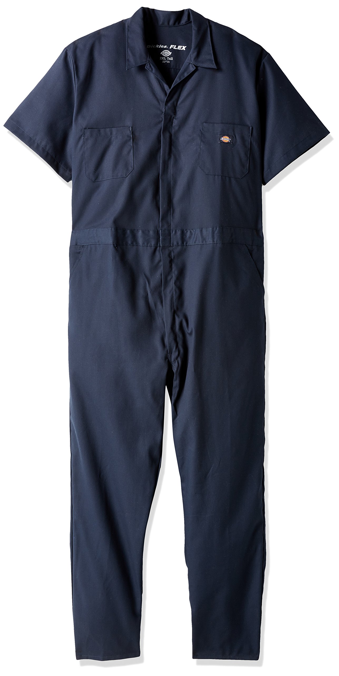 Dickies Men's Flex Short Sleeve Coverall Big-Tall Work Utility Coveralls