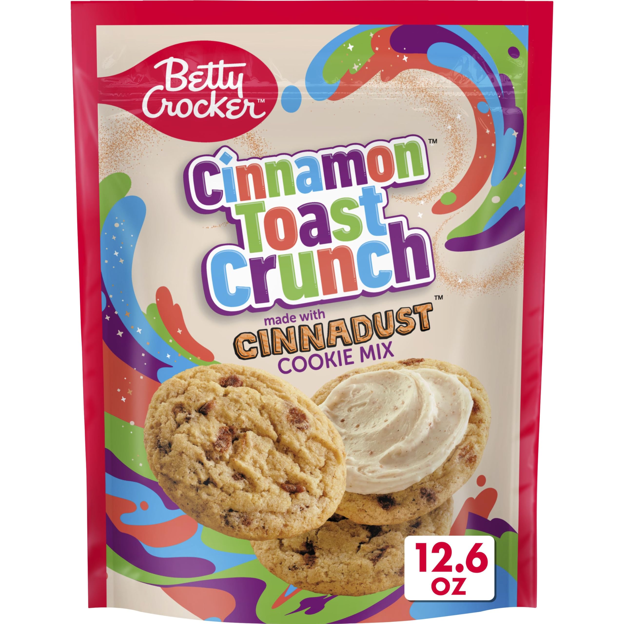 Cinnamon Toast Crunch Cookie Mix, Made with Cinnadust, 12.6 oz