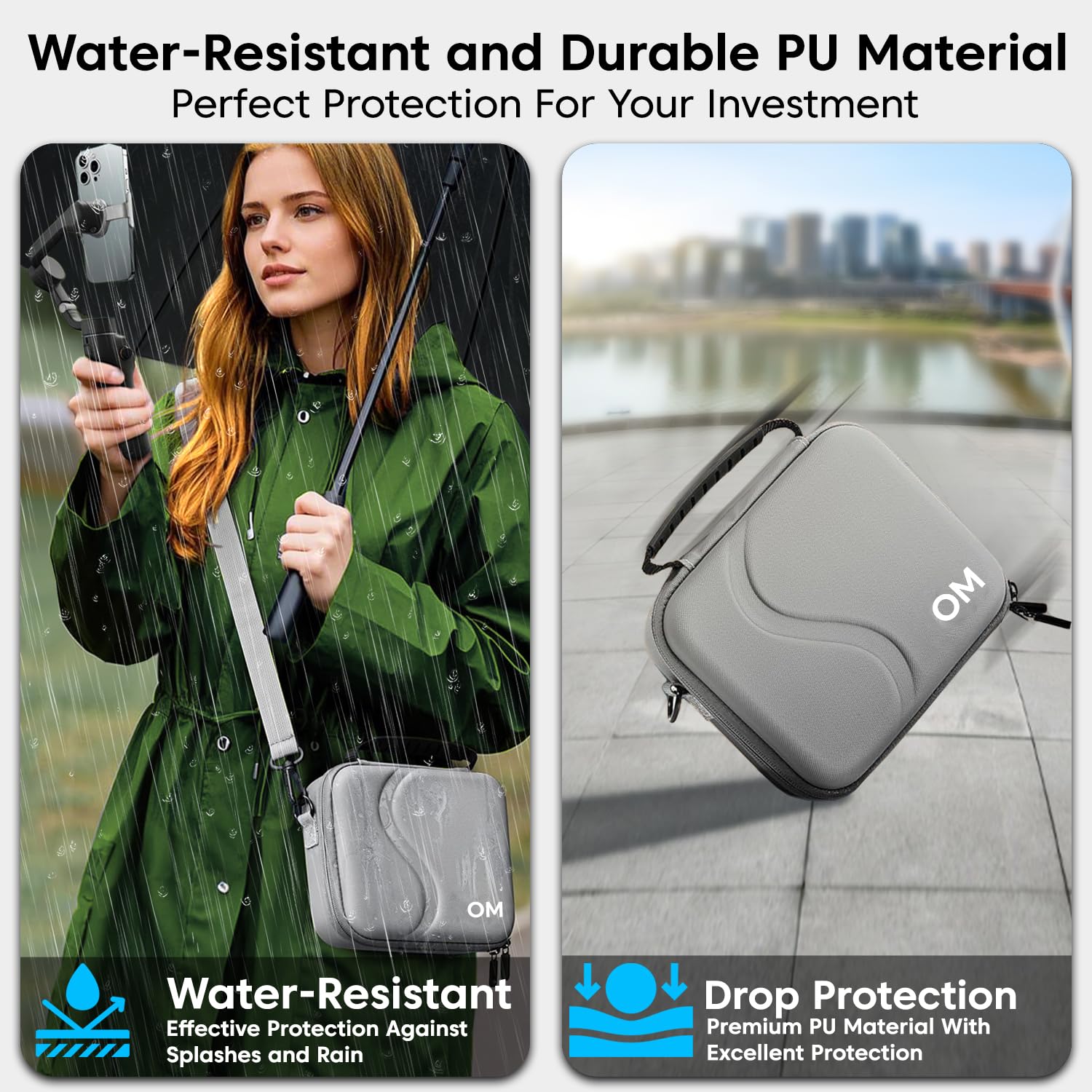 DJI Osmo Mobile 7P（ケース付き） Buy Sounce Osmo Mobile 7P Case Portable PU Shoulder Bag for DJI